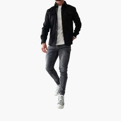 David | Hemdjacke mit Knopfleiste