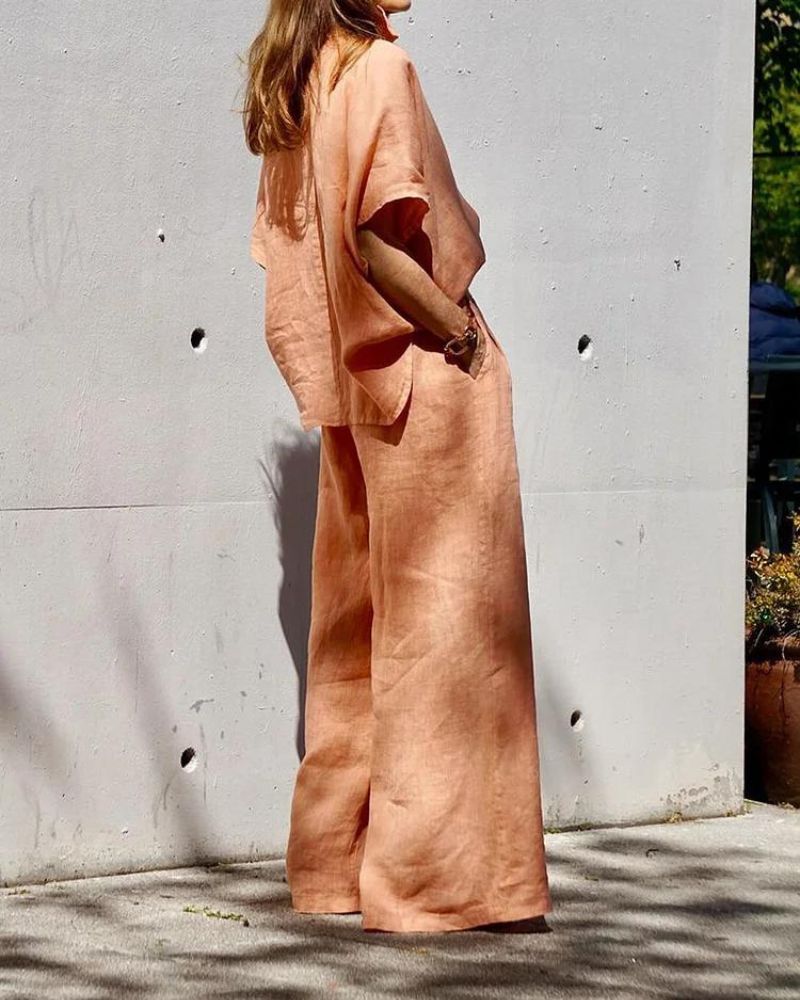 Anke | Lässig Chic 2-teiliges Ensemble