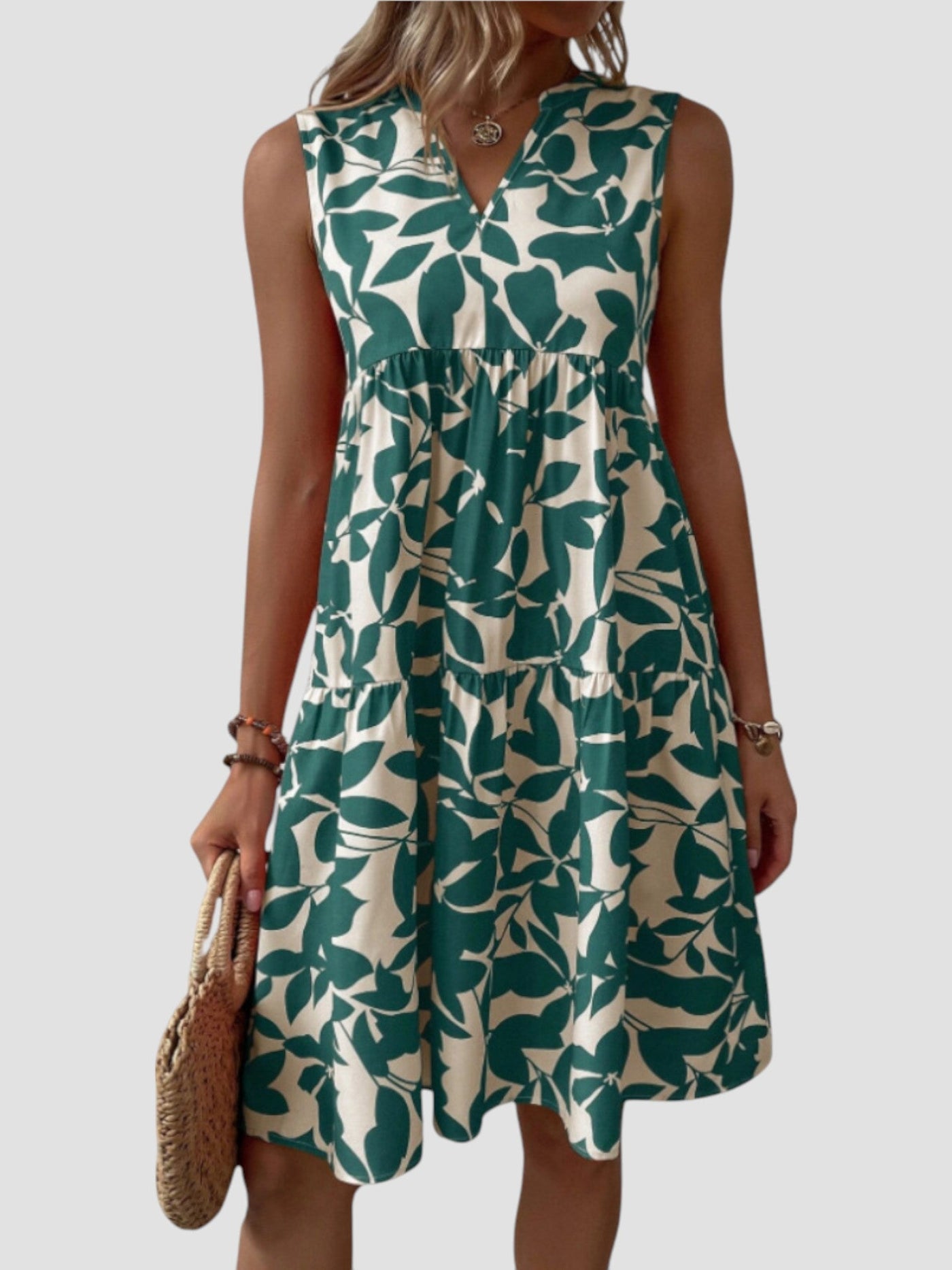 Mia | Elegantes Kleid mit V-Ausschnitt