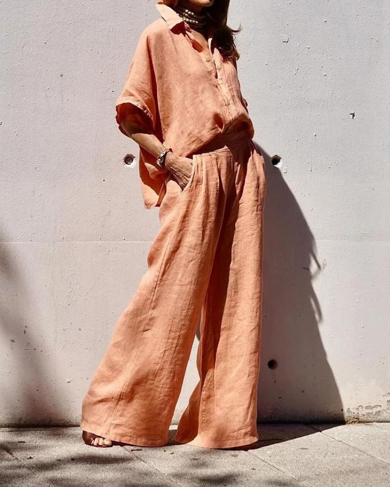 Anke | Lässig Chic 2-teiliges Ensemble