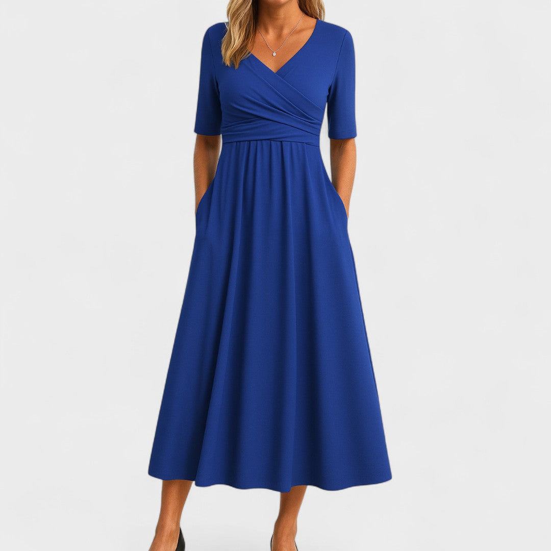 Greta | Elegantes Midi-Kleid für Jeden Anlass