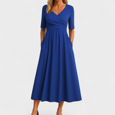 Greta | Elegantes Midi-Kleid für Jeden Anlass