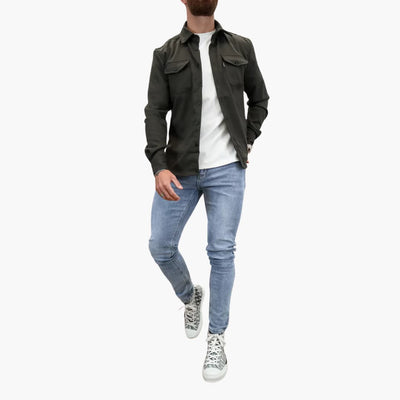 David | Hemdjacke mit Knopfleiste