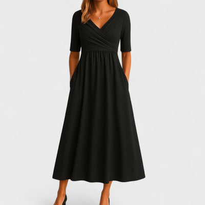 Greta | Elegantes Midi-Kleid für Jeden Anlass