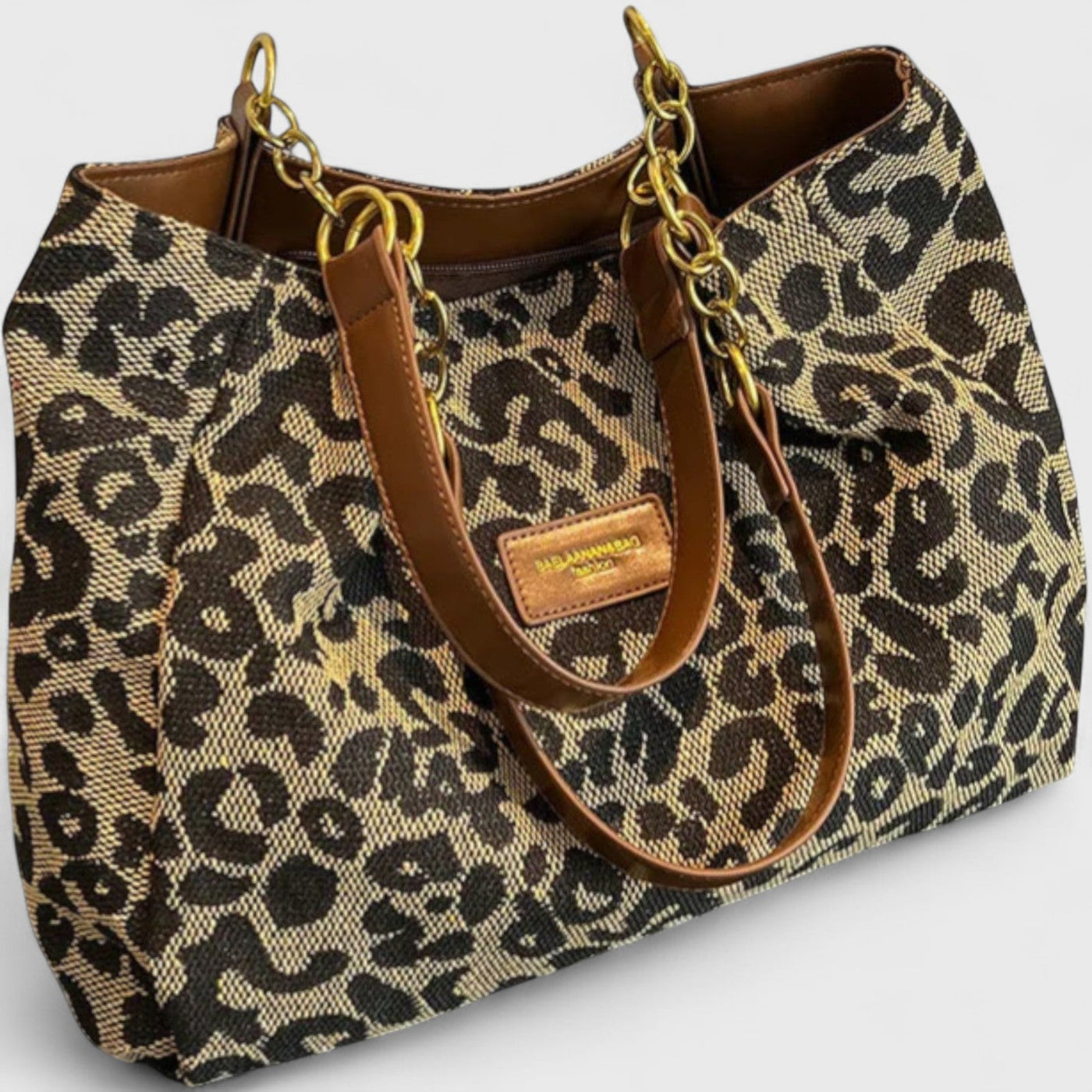 Valérie | Große Tasche mit elegantem Leopardenmuster