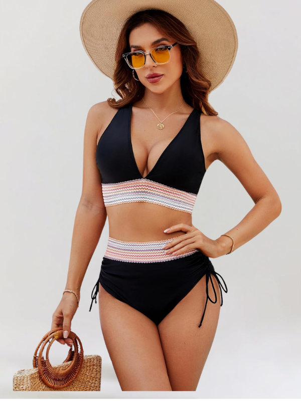 Nicole | Bikini-Set mit Bauchkontrolle und hoher Taille