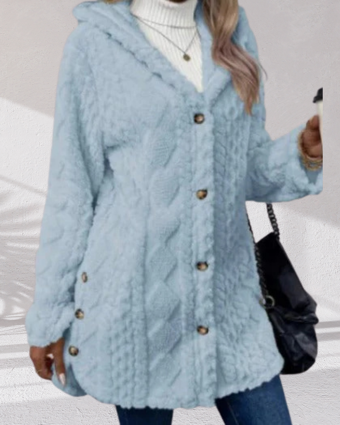 Celine | Weiches Teddy-Weste