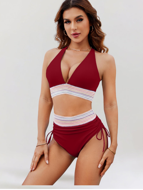 Nicole | Bikini-Set mit Bauchkontrolle und hoher Taille