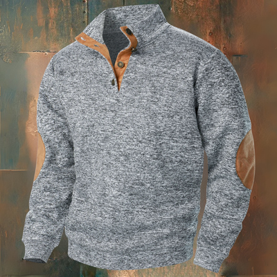 Gestrickter Herbstpullover