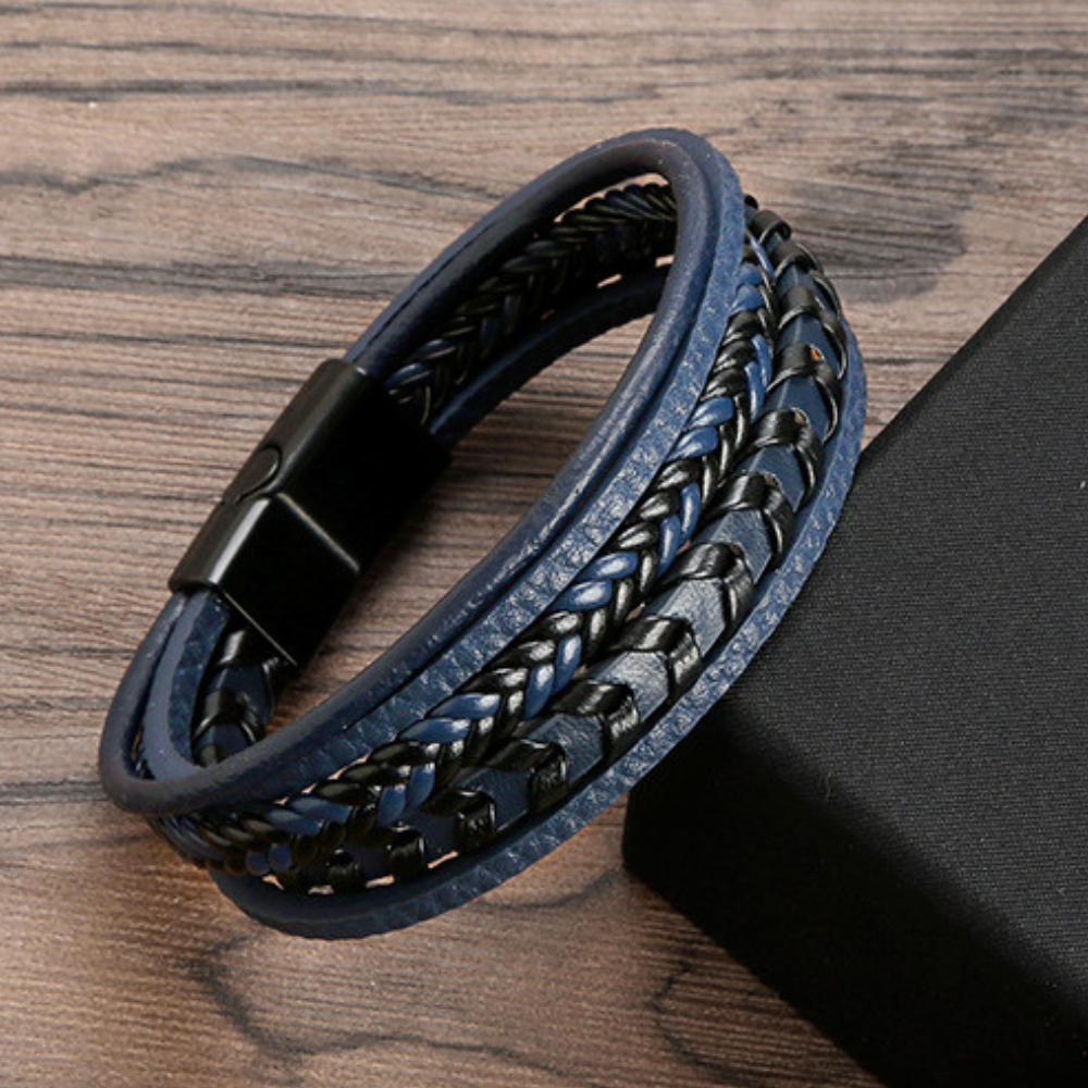 Ragnar | Geflochtenes Leder Viking Armband (1+1 Gratis)