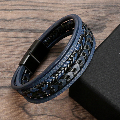 Ragnar | Geflochtenes Leder Viking Armband (1+1 Gratis)