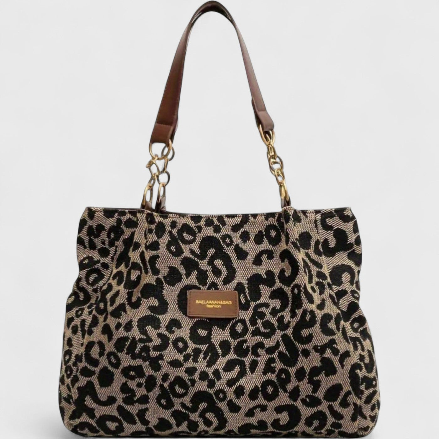 Valérie | Große Tasche mit elegantem Leopardenmuster