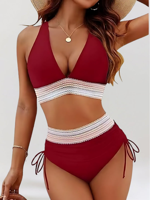 Nicole | Bikini-Set mit Bauchkontrolle und hoher Taille