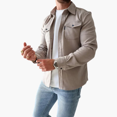 David | Hemdjacke mit Knopfleiste