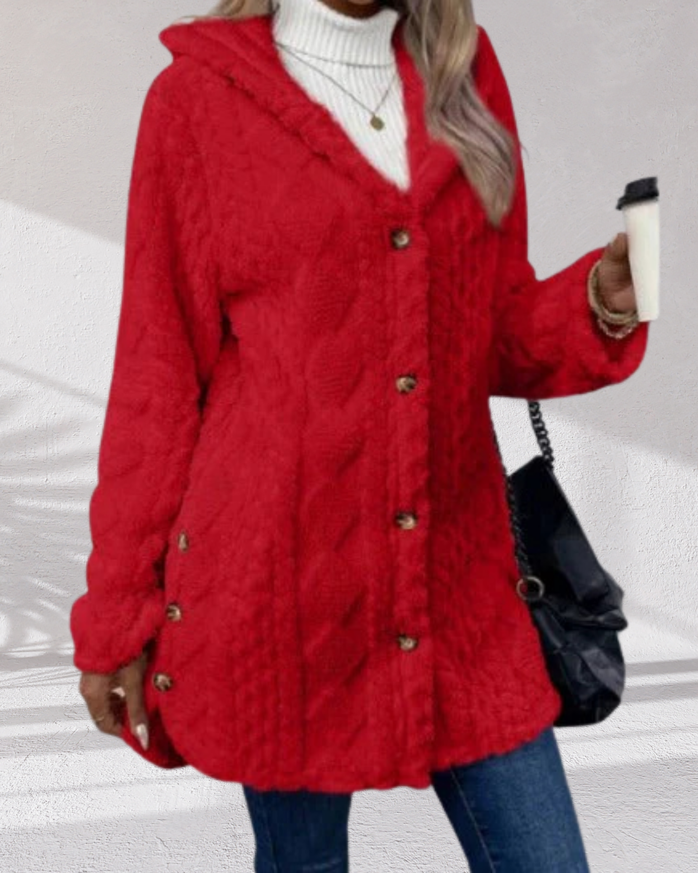 Celine | Weiches Teddy-Weste