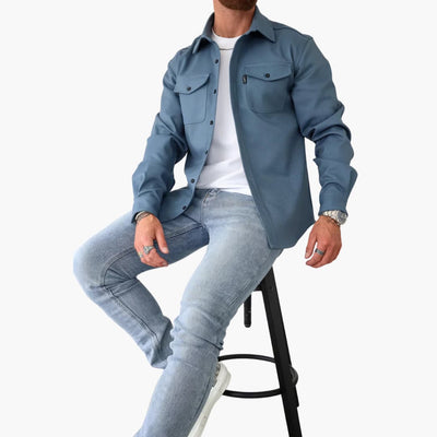 David | Hemdjacke mit Knopfleiste