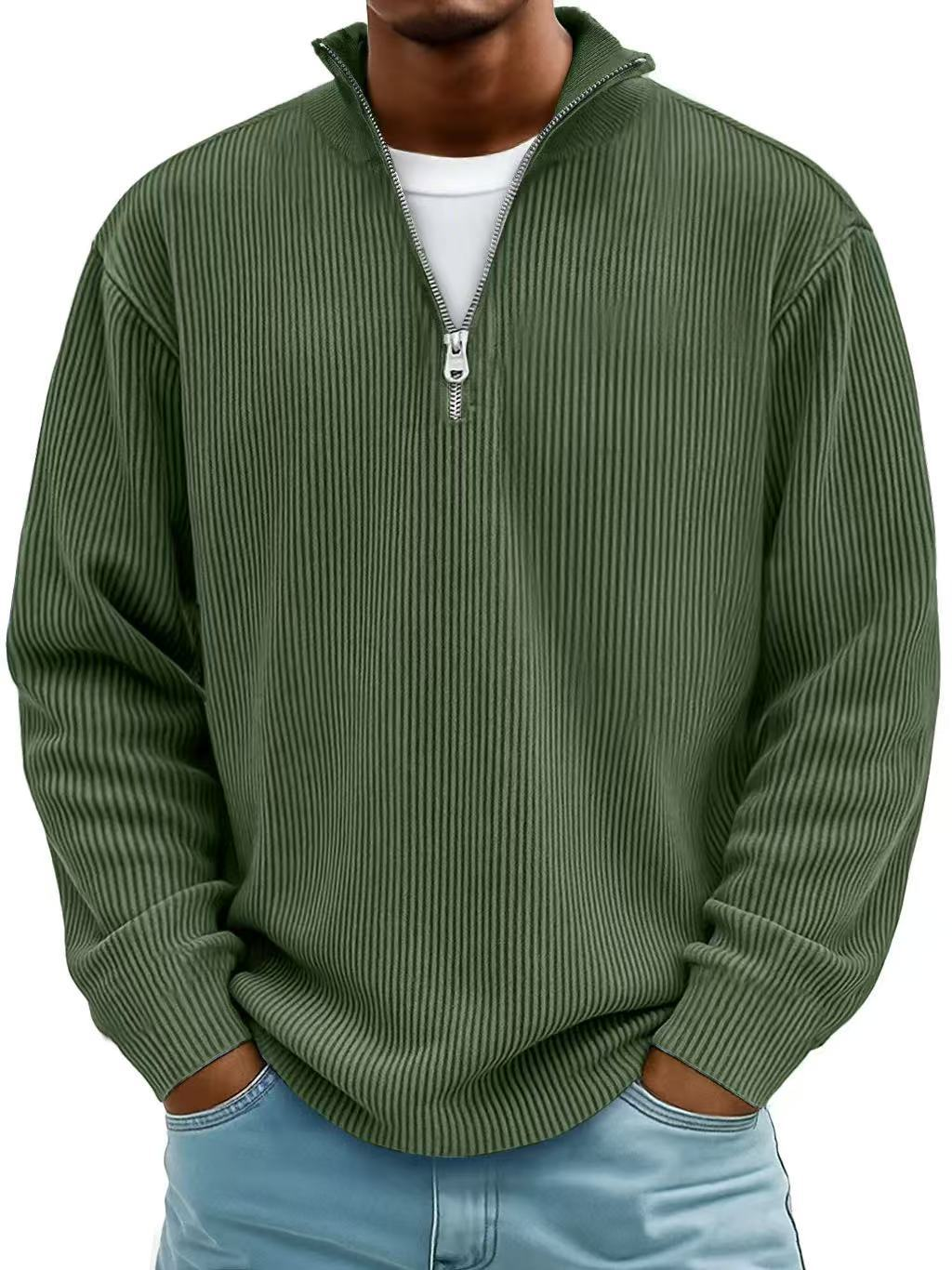 Calix™ | Herren Pullover mit halbem Reißverschluss