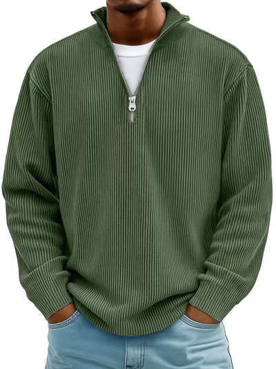 Calix™ | Herren Pullover mit halbem Reißverschluss