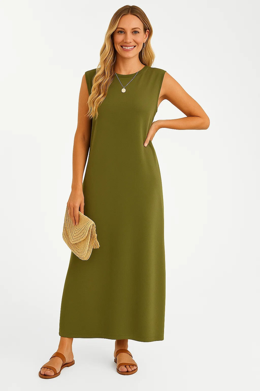 Mira | Langes Fließendes Kleid