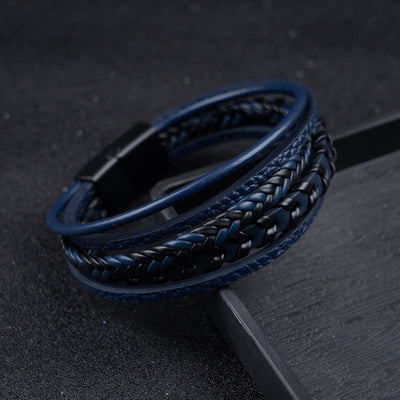 Ragnar | Geflochtenes Leder Viking Armband (1+1 Gratis)