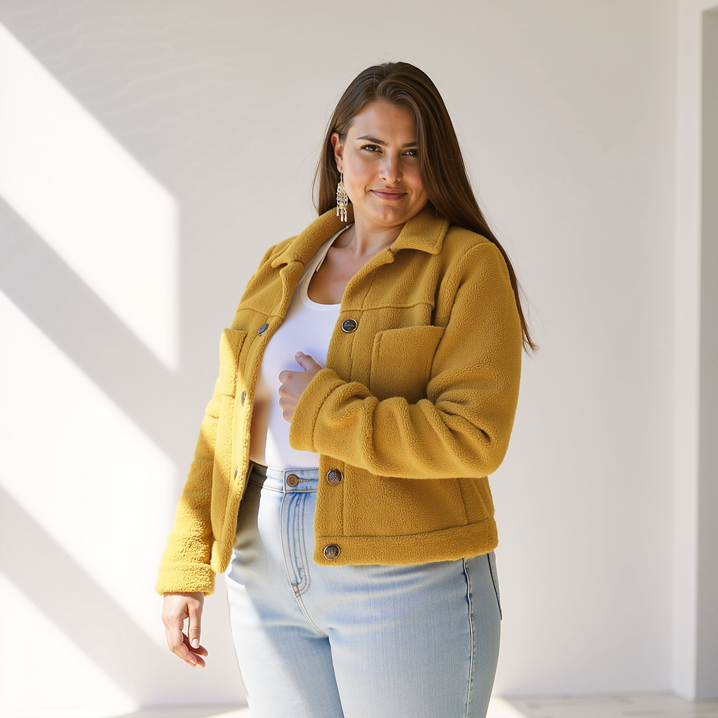 Selina | Fleece-Herbstjacke