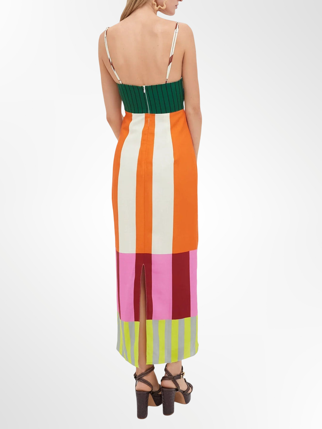Lova | Langes multicolor Kleid