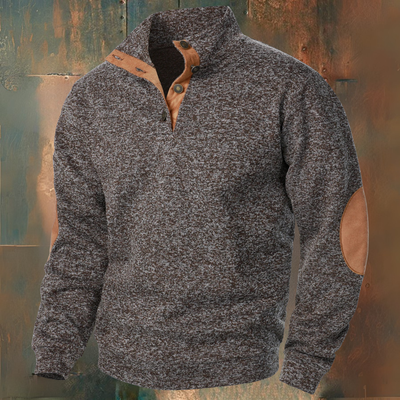 Gestrickter Herbstpullover